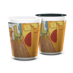 The Bedroom in Arles (Van Gogh 1888) Ceramic Shot Glass - 1.5 oz