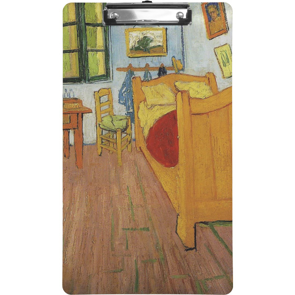 Custom The Bedroom in Arles (Van Gogh 1888) Clipboard (Legal Size)