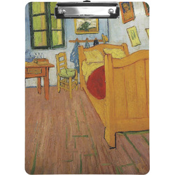 The Bedroom in Arles (Van Gogh 1888) Clipboard (Letter Size)