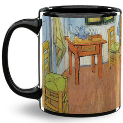 The Bedroom in Arles (Van Gogh 1888) 11 Oz Coffee Mug - Black