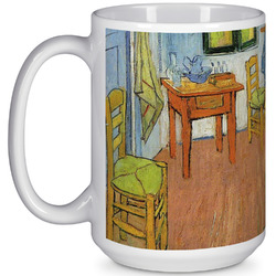 The Bedroom in Arles (Van Gogh 1888) 15 Oz Coffee Mug - White