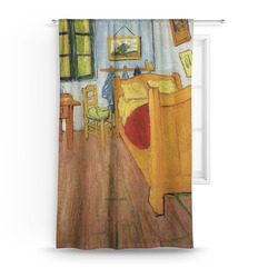 The Bedroom in Arles (Van Gogh 1888) Curtain Panel - Custom Size