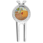 The Bedroom in Arles (Van Gogh 1888) Golf Divot Tool & Ball Marker