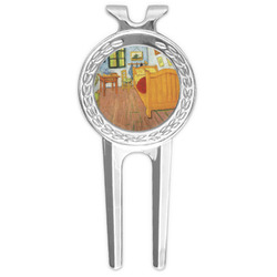 The Bedroom in Arles (Van Gogh 1888) Golf Divot Tool & Ball Marker