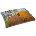 The Bedroom in Arles (Van Gogh 1888) Indoor Dog Bed - Small