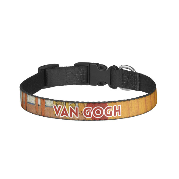 Custom The Bedroom in Arles (Van Gogh 1888) Dog Collar - Small