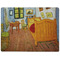 The Bedroom in Arles (Van Gogh 1888) Dog Food Mat - Medium without bowls