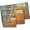 The Bedroom in Arles (Van Gogh 1888) Door Mats - Parent/Main