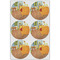 The Bedroom in Arles (Van Gogh 1888) Drink Topper - Large - Set of 6