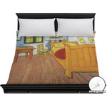 The Bedroom in Arles (Van Gogh 1888) Duvet Cover - King