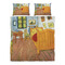 The Bedroom in Arles (Van Gogh 1888) Duvet cover Set - Queen - Alt Approval