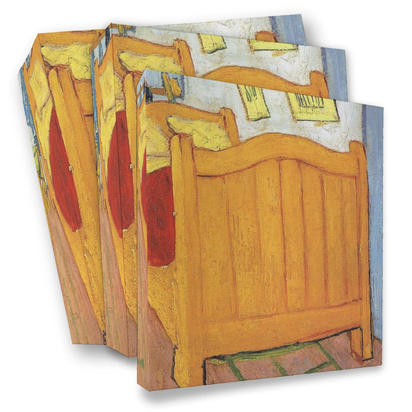 Custom The Bedroom in Arles (Van Gogh 1888) 3 Ring Binder - Full Wrap