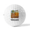 The Bedroom in Arles (Van Gogh 1888) Golf Balls - Titleist - Set of 3 - FRONT