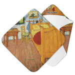 The Bedroom in Arles (Van Gogh 1888) Hooded Baby Towel