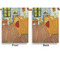 The Bedroom in Arles (Van Gogh 1888) House Flags - Double Sided - APPROVAL