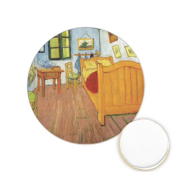 Custom The Bedroom in Arles (Van Gogh 1888) Printed Cookie Topper - 1.25"