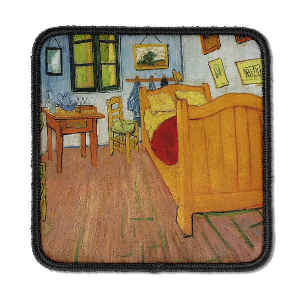 Custom The Bedroom in Arles (Van Gogh 1888) Iron On Square Patch