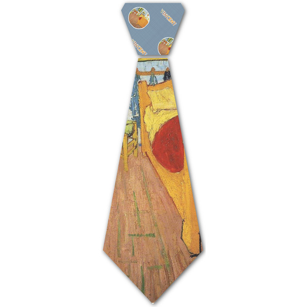 Custom The Bedroom in Arles (Van Gogh 1888) Iron On Tie - 4 Sizes