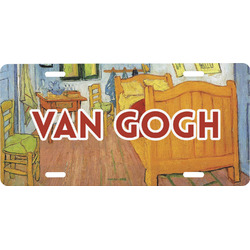 The Bedroom in Arles (Van Gogh 1888) Front License Plate