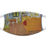 The Bedroom in Arles (Van Gogh 1888) Cloth Face Mask (T-Shirt Fabric)