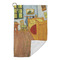 The Bedroom in Arles (Van Gogh 1888) Microfiber Golf Towels Small - Front Folded