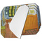 The Bedroom in Arles (Van Gogh 1888) Octagon Placemat - Single front set of 4 (MAIN)