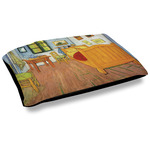 The Bedroom in Arles (Van Gogh 1888) Outdoor Dog Bed - Large