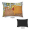 The Bedroom in Arles (Van Gogh 1888) Outdoor Dog Beds - Medium - APPROVAL