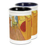 The Bedroom in Arles (Van Gogh 1888) Ceramic Pencil Holder - Large