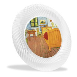 The Bedroom in Arles (Van Gogh 1888) Plastic Party Dinner Plates - 10"