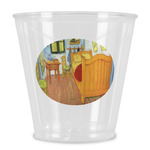 The Bedroom in Arles (Van Gogh 1888) Plastic Shot Glass