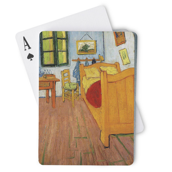 Custom The Bedroom in Arles (Van Gogh 1888) Playing Cards