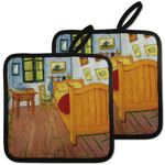 The Bedroom in Arles (Van Gogh 1888) Pot Holders - Set of 2