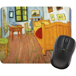 The Bedroom in Arles (Van Gogh 1888) Rectangular Mouse Pad