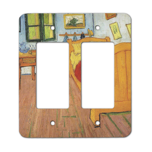 Custom The Bedroom in Arles (Van Gogh 1888) Rocker Style Light Switch Cover - Two Switch