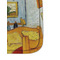 The Bedroom in Arles (Van Gogh 1888) Sanitizer Holder Keychain - Detail