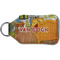 The Bedroom in Arles (Van Gogh 1888) Sanitizer Holder Keychain - Small (Back)