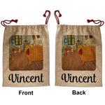 The Bedroom in Arles (Van Gogh 1888) Santa Sack - Front & Back