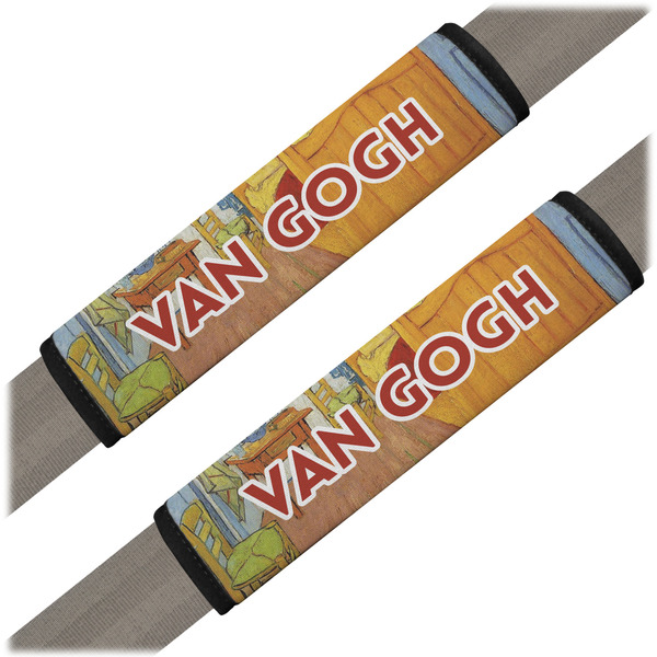 Custom The Bedroom in Arles (Van Gogh 1888) Seat Belt Covers (Set of 2)