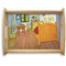 The Bedroom in Arles (Van Gogh 1888) Serving Tray Wood Large - Main