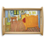 The Bedroom in Arles (Van Gogh 1888) Natural Wooden Tray - Small