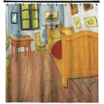 The Bedroom in Arles (Van Gogh 1888) Shower Curtain