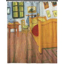 The Bedroom in Arles (Van Gogh 1888) Extra Long Shower Curtain - 70"x83"