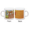 The Bedroom in Arles (Van Gogh 1888) Single Shot Espresso Cup - Single - Front & Back