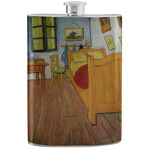 The Bedroom in Arles (Van Gogh 1888) Stainless Steel Flask