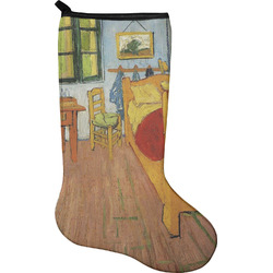 The Bedroom in Arles (Van Gogh 1888) Holiday Stocking - Single-Sided - Neoprene