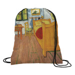 The Bedroom in Arles (Van Gogh 1888) Drawstring Backpack
