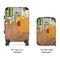 The Bedroom in Arles (Van Gogh 1888) Suitcase Set 4 - APPROVAL