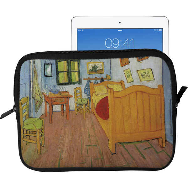 Custom The Bedroom in Arles (Van Gogh 1888) Tablet Case / Sleeve - Large