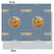 The Bedroom in Arles (Van Gogh 1888) Tissue Paper - Lightweight - Medium - Front & Back